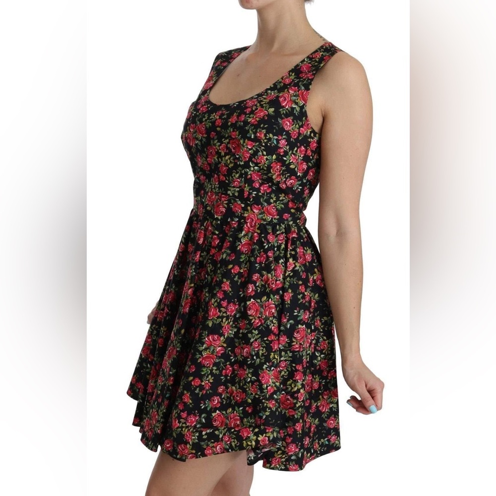 Dolce & Gabanna Rose Summer Dress SZ 44